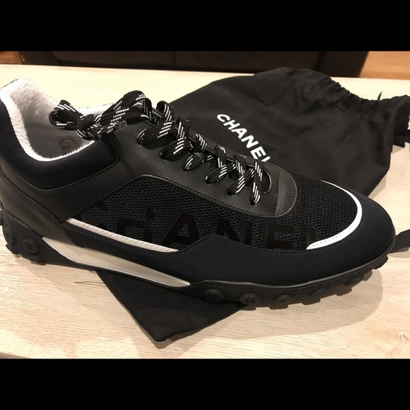 2019 Chanel Mens Sneaker Size 44 - Picture 2 of 8